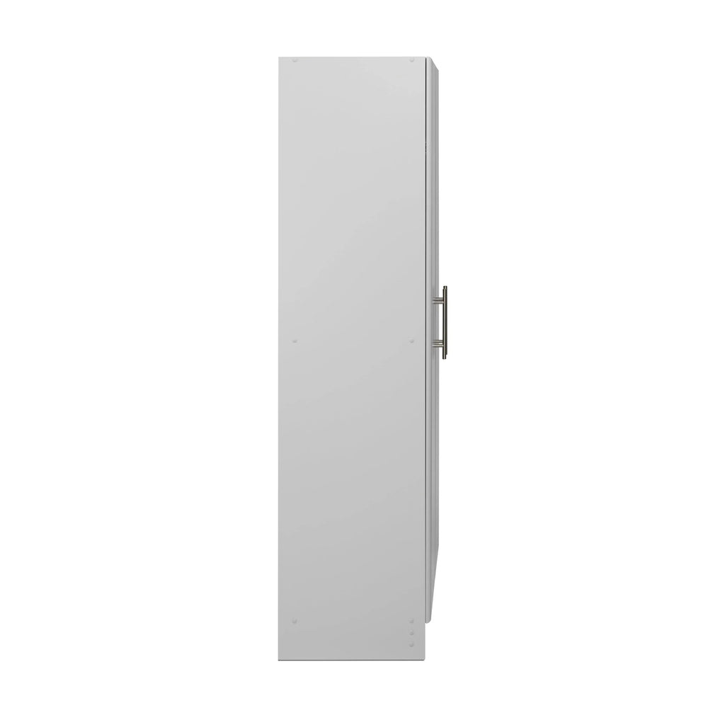 Nouveauté 2026 – Armoire de rangement sur pied Prepac Elite 2 portes, gris clair