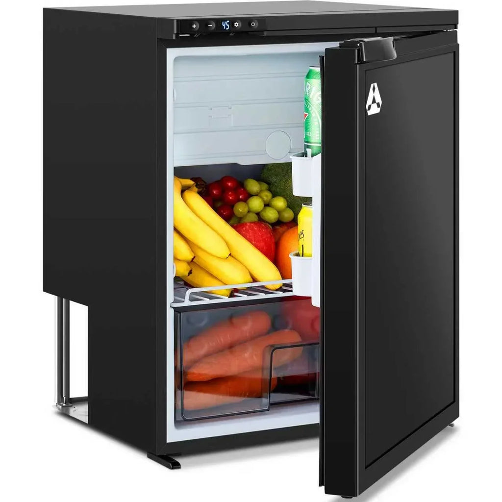Nouveauté 2026 – Réfrigérateur BODEGACOOLER 12 volts , compatible avec les camping-cars et les véhicules de loisirs, contrôlable par application, 65 L (2,3 pi³), avec serrure, compresseur de voyage 12/24 V CC (4A-46A) pour camions, camping-cars et vé