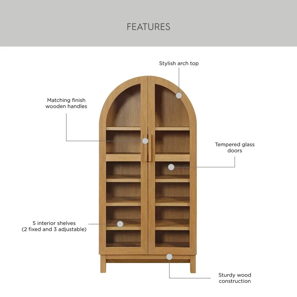 Nouveauté 2026 – Meuble d'appoint Juliette Arch de Better Homes & Gardens , finition noire