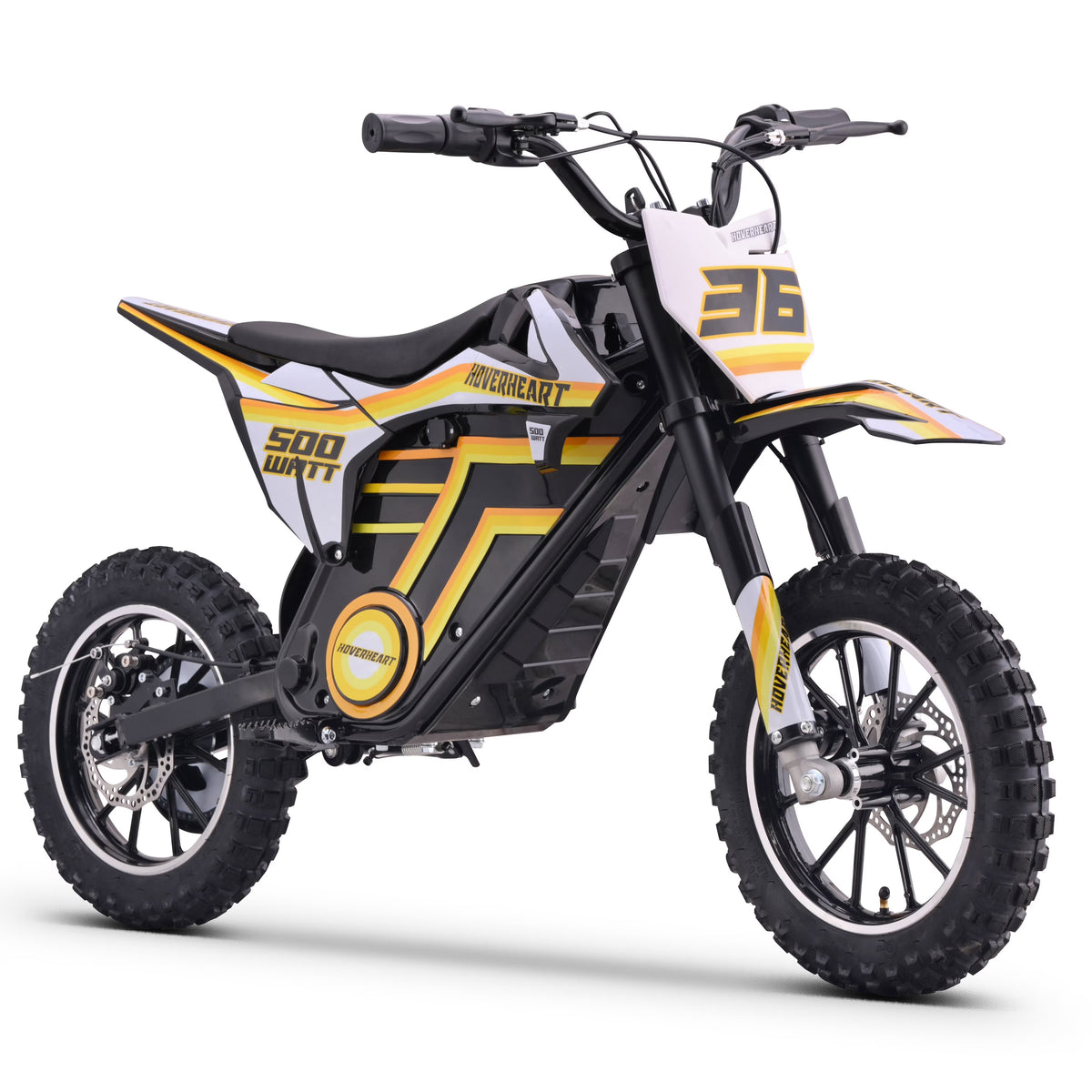 Nouveauté 2026 – Moto tout-terrain électrique QEASET , 500 W, pour enfants (garçons et filles) de 8 à 14 ans, bleue
