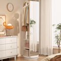 Nouveauté 2026 – Miroir pleine longueur , cadre en bois d'hévéa, 167 x 45 cm (65,7 x 17,7 pouces), idéal pour les dressings et les espaces de vie, pour une utilisation polyvalente