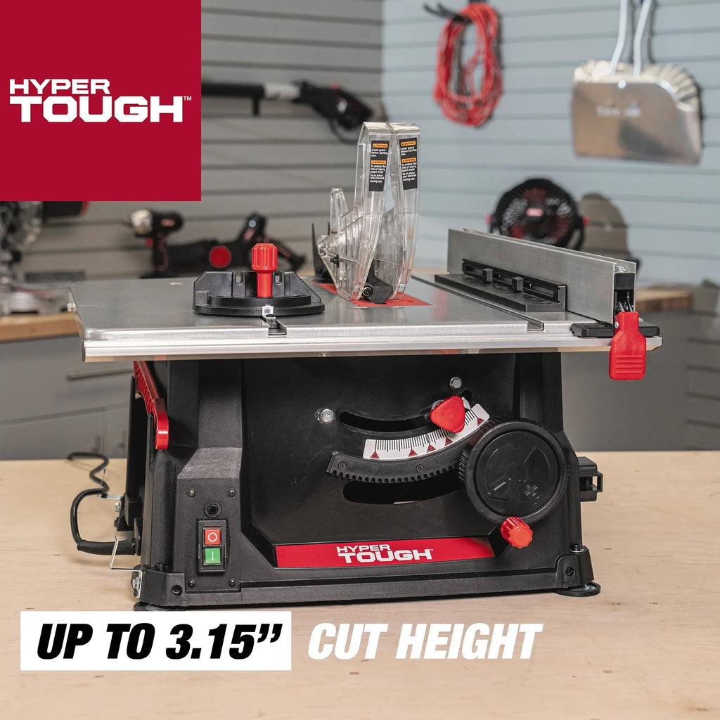 Nouveauté 2026 – Scie circulaire de table Hyper Tough 10 pouces 15 A, TS1001