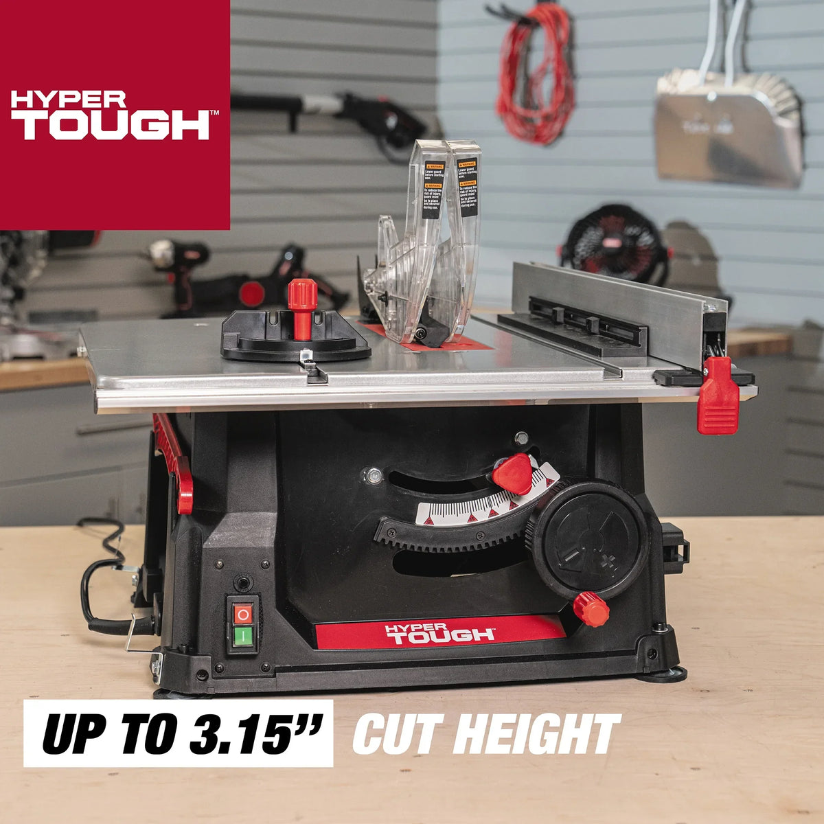 Nouveauté 2026 – Scie circulaire de table Hyper Tough 10 pouces 15 A, TS1001