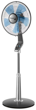 Nouveauté 2026 – Ventilateur sur pied Rowenta Turbo Silence avec télécommande, 53 pouces, portable, 5 vitesses, VU5670
