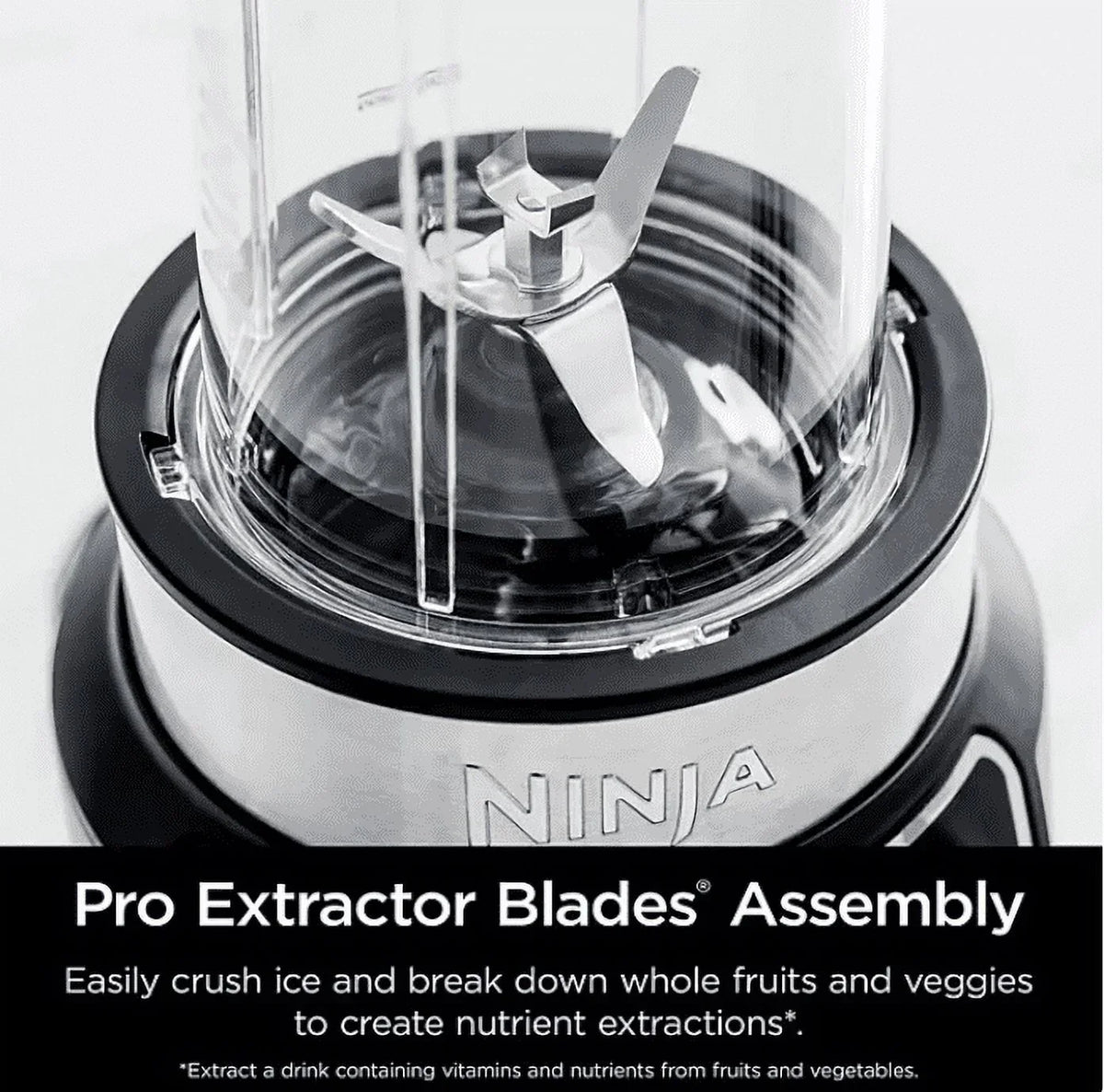 Nouveauté 2026 – Blender personnel Ninja Nutri-Blender Pro avec Auto-iQ, CL401A