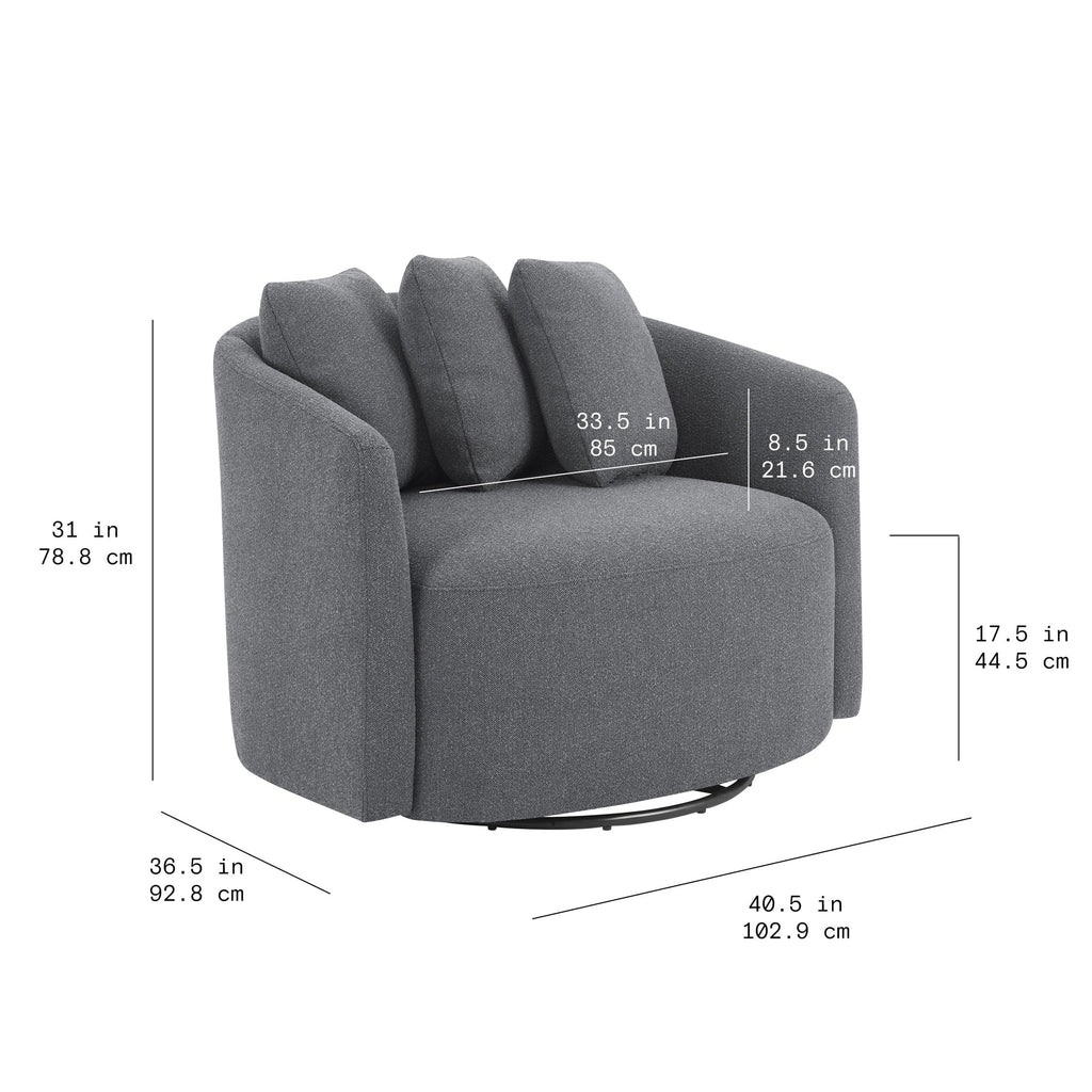 Nouveauté 2026 – Fauteuil d'appoint Beautiful Drew de Drew Barrymore (édition ), coloris crème bouclé