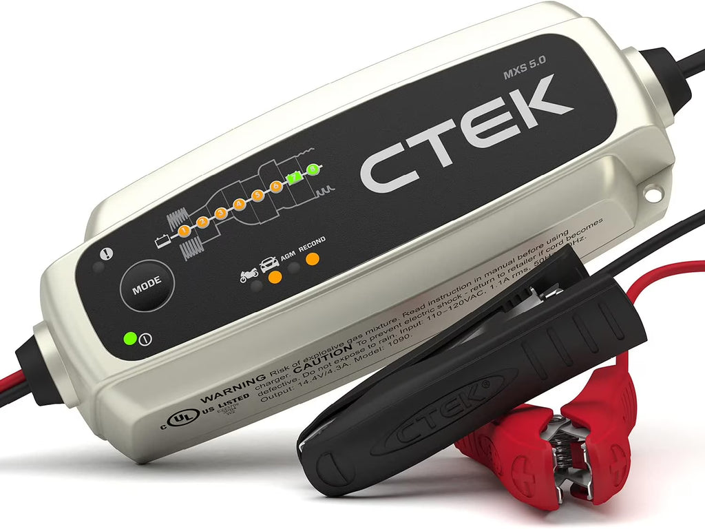 Nouveauté 2026 – Chargeur et mainteneur de batterie entièrement automatique CTEK 40-206 MXS 5.0 4,3 A 12 V