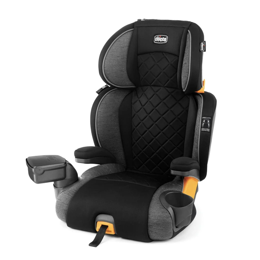 Nouveauté 2026 – Siège auto rehausseur 2-en-1 Chicco KidFit Zip Plus avec ceinture de sécurité - Taurus (noir/gris). Neuf