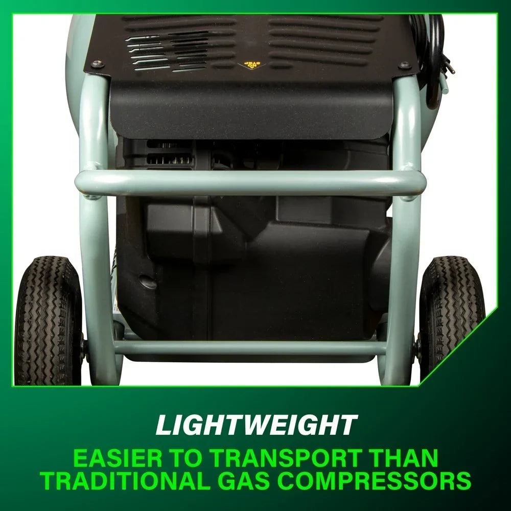 Nouveauté 2026 – Compresseur d'air Metabo HPT , modèle THE TANK, compresseur d'air sur chariot de 8 gallons (30 litres), 225 PSI (15,8 bar), polyvalent pour une utilisation avec des cloueuses de charpente, de bardage, de finition ou de toiture, mobil