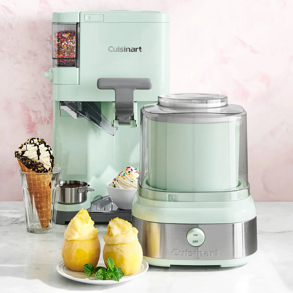 Nouveauté 2026 – Machine à glace molle Cuisinart - Mix It In, vert menthe