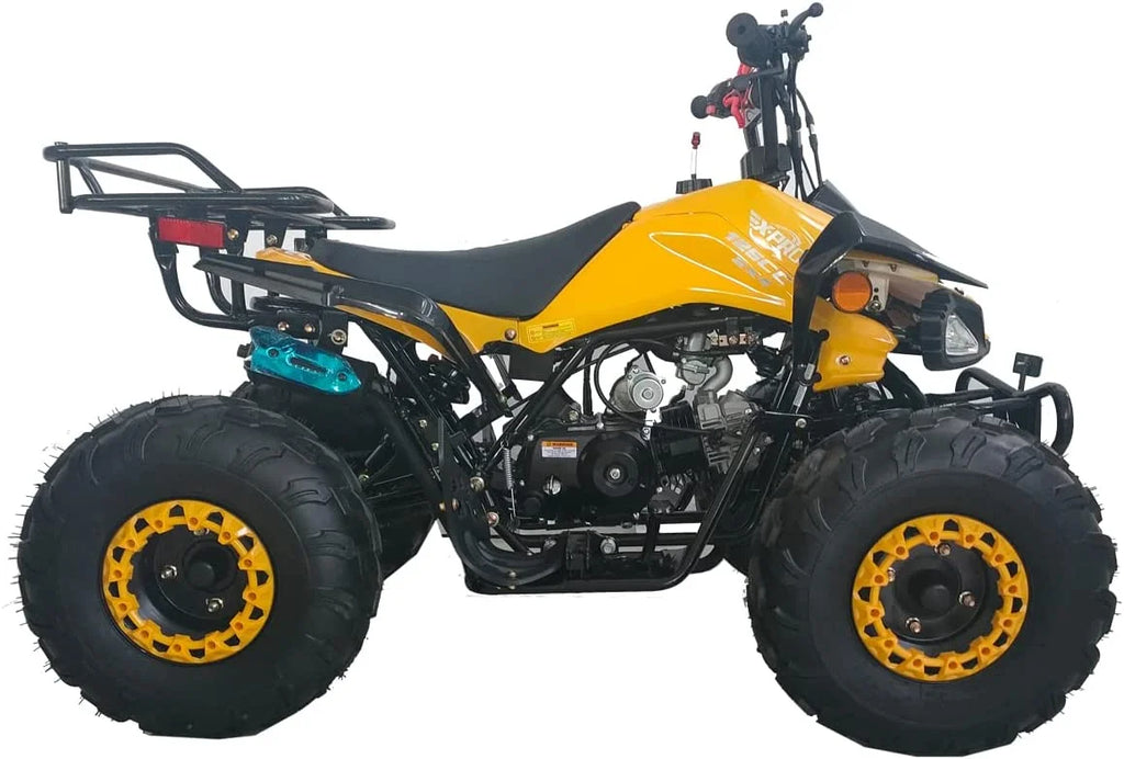 Nouveauté 2026 – VTT X-Pro , 125 cm³, essence, transmission automatique avec marche arrière télécommandée, gros pneus 19"/18