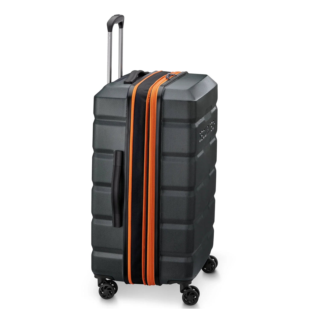 Nouveauté 2026 – Valise rigide à roulettes Securitech by Delsey Citadel 31" (grand modèle, verte), modèle , grande taille, enregistrée