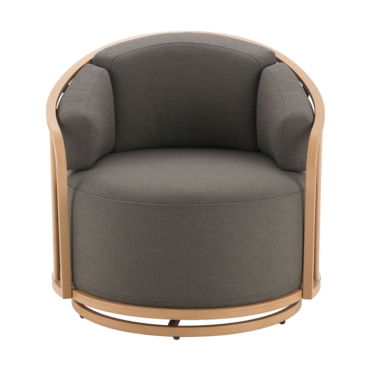 Nouveauté 2026 – Fauteuil pivotant Lillian Birdcage, lin crème, collection Better Homes & Gardens