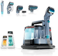 Nouveauté 2026 – « Nettoyeur portable pour tapis et tissus d'ameublement StainStriker, outil XL et solution de nettoyage pleine grandeur, détachant et désodorisant, parfait pour les intérieurs de voiture, 4 outils, bleu nordique, PX202BRN »