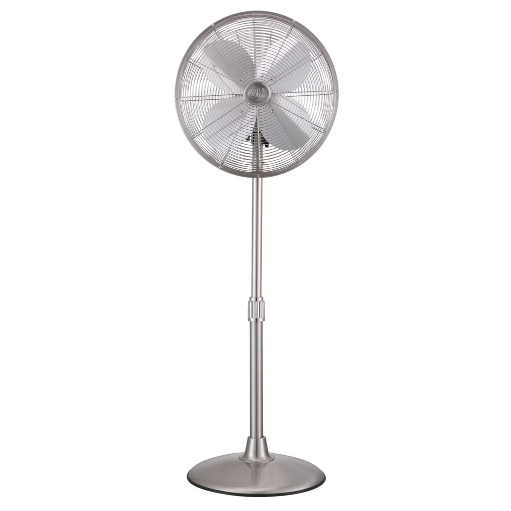 Nouveauté 2026 – Ventilateur sur pied oscillant à 3 vitesses de 40 cm (16 po) selon Good Housekeeping