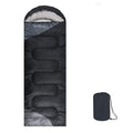 Black & Gray Adult Sleeping Bag