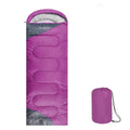 Purple & Gray Adult Sleeping Bag